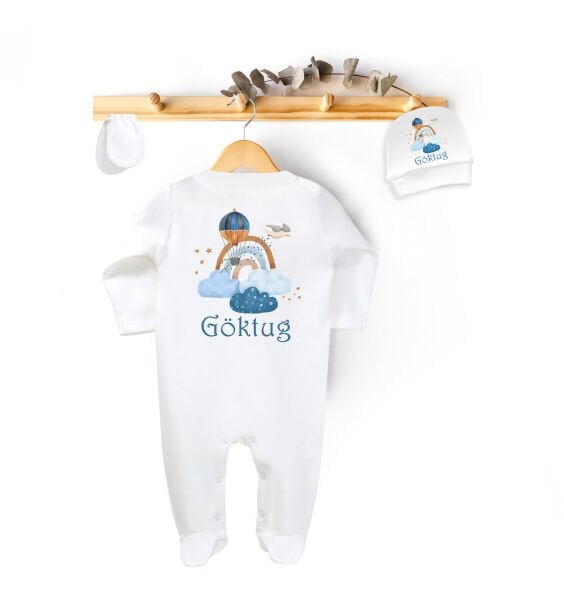 Nilesbaby İsme Özel Tulum Set