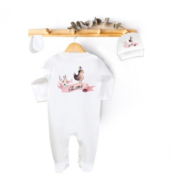 Nilesbaby İsme Özel Tulum Set