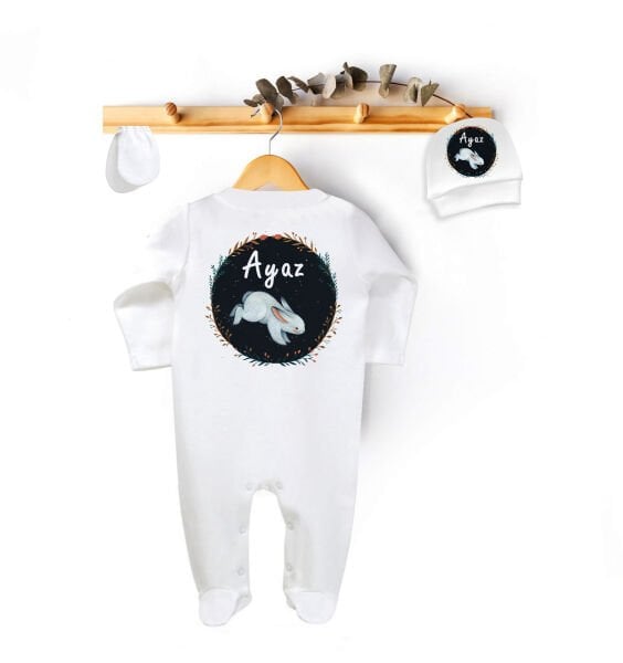 Nilesbaby İsme Özel Tulum Set