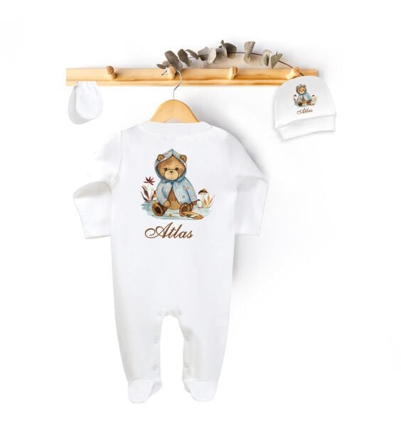 Nilesbaby İsme Özel Tulum Set