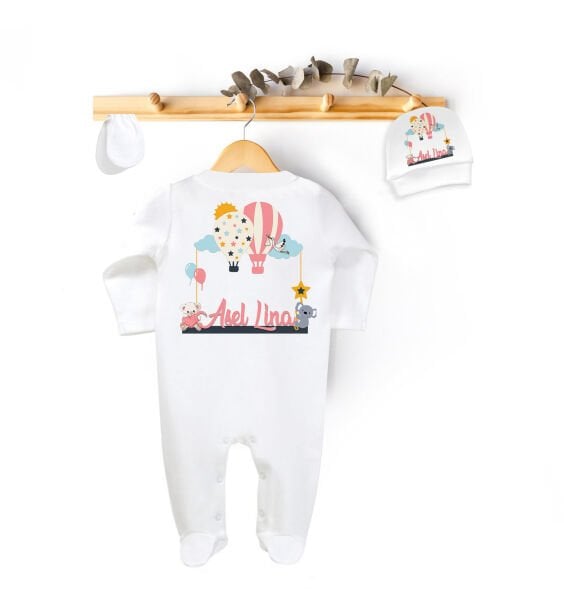 Nilesbaby İsme Özel Tulum Set