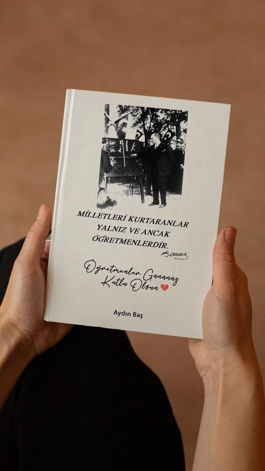 Öğretmenler Günü İsme Özel Anı Defteri