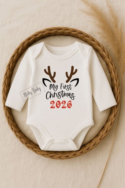 2026 yeni yıl zıbını My First Christmas