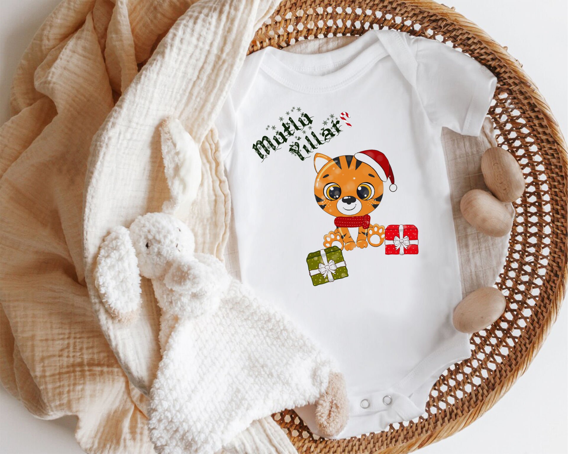Nilesbaby Yılbaşı Yazılı Zıbın