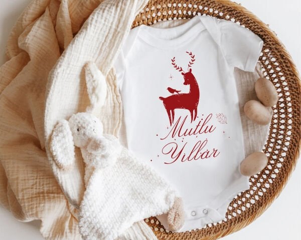 Nilesbaby Mutlu Yıllar Yazılı Zıbın