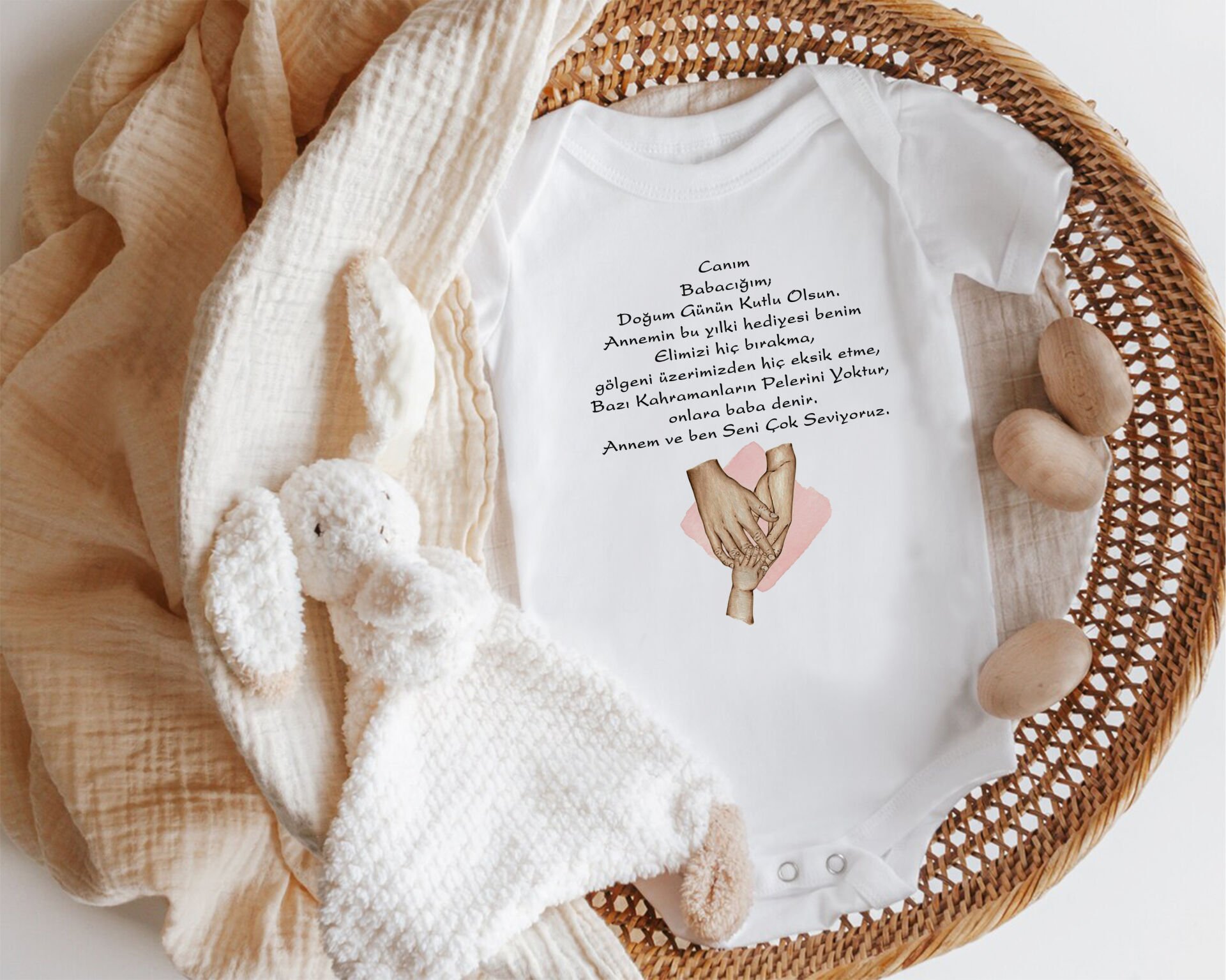 Nilesbaby Babaya Doğum Günü Yazılı Zıbın