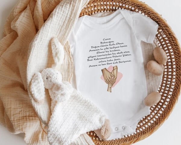 Nilesbaby Babaya Doğum Günü Yazılı Zıbın