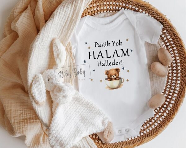 Panik Yok Halam Halleder Yazılı Zıbın