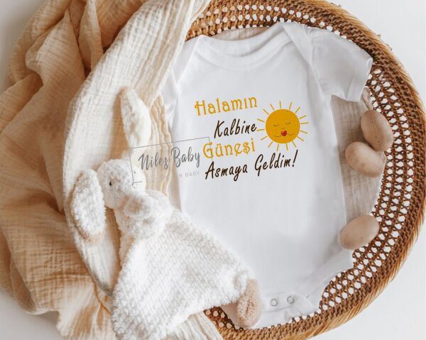 Halamın Kalbine Güneşi Asmaya Geldim Yazılı Zıbın