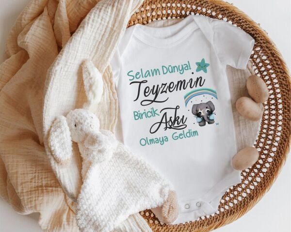 Selam Dünya Teyzemin Biricik Aşkı Olmaya Geldim Yazılı Zıbın