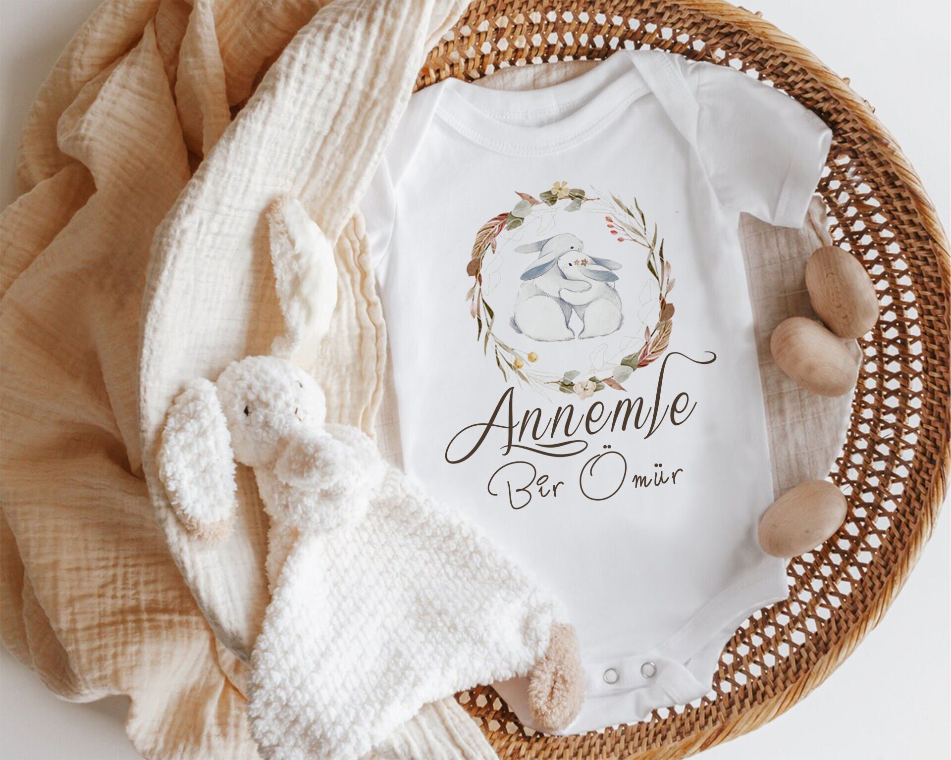 Annemle Bir Ömür Yazılı Zıbın