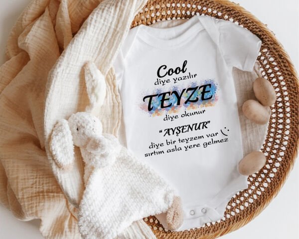 Nilesbaby Cool  Diye Yazılır Teyze Diye Okunur Yazılı Zıbın