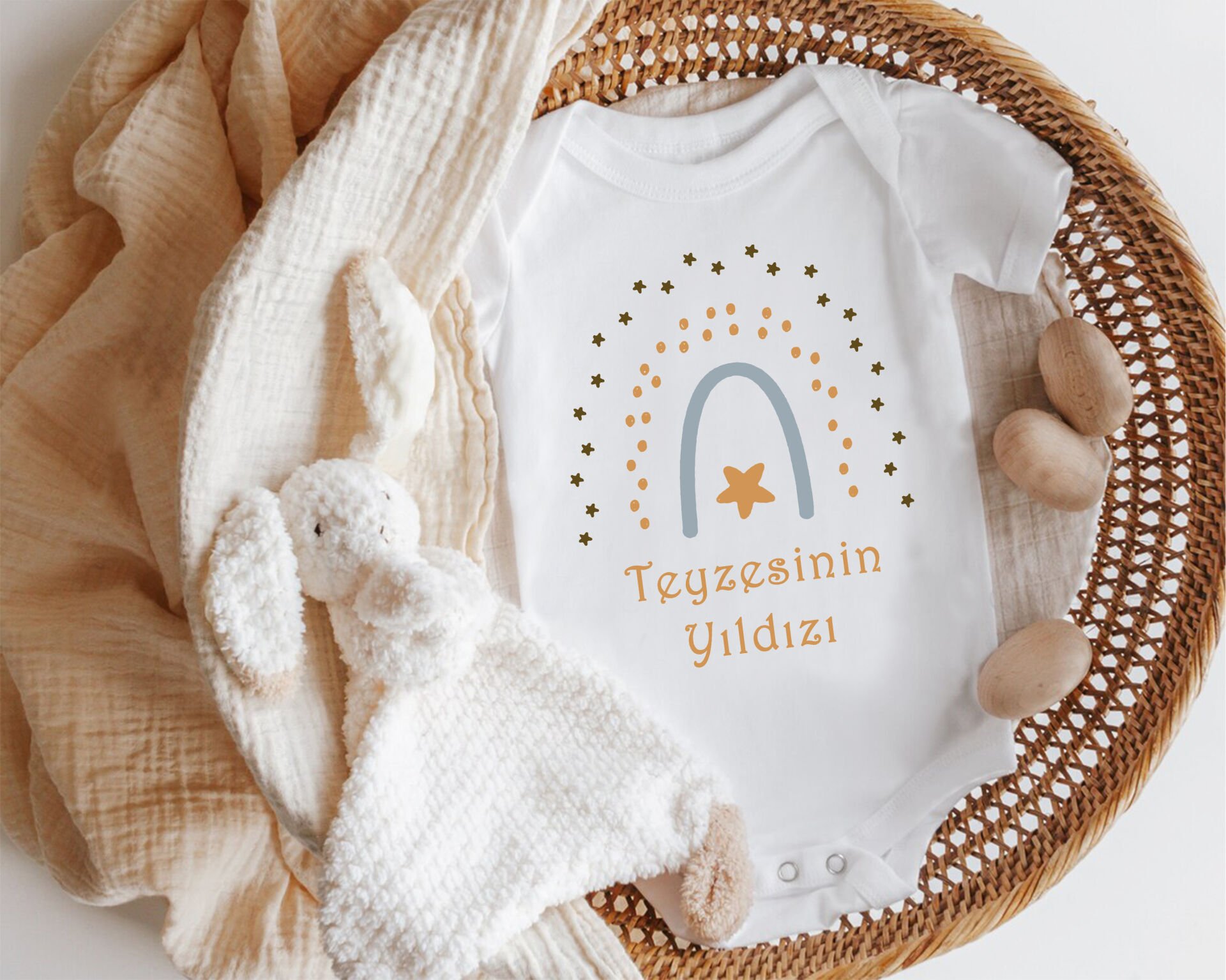 Nilesbaby Teyzesinin Yıldızı Yazılı Zıbın
