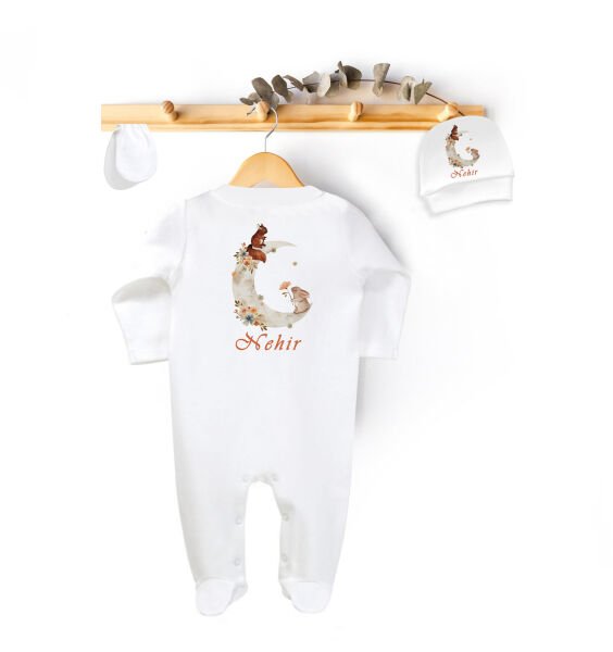 Nilesbaby İsme Özel Tulum Set